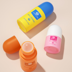 Tùy chỉnh rỗng 30ml 60ml Vòng tinh dầu Lăn chai 1oz 2oz nhựa Frosted cuộn trên khử mùi chai bao bì - Product Image 5