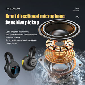 Micrófono de Solapa Inalámbrico 2 en 1, Omnidireccional, de Condensador, con Cancelación de Ruido, Mini Micrófono con Clip para Teléfono Móvil y Ordenador - Product Image 5