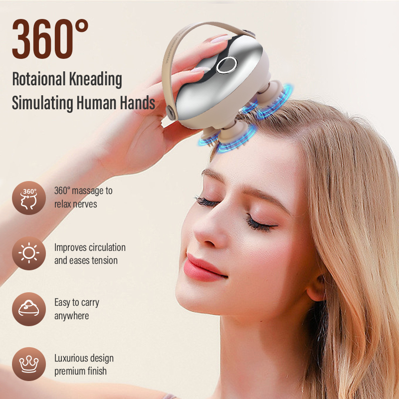 Smart Cordless Head Massager for Scalp