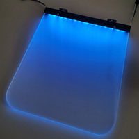 Diffuseur de lumière LED en acrylique MingLiang, fabrication directe, 1220*1830mm, épaisseur 2mm, écologique, couleur personnalisée, découpe sur mesure
