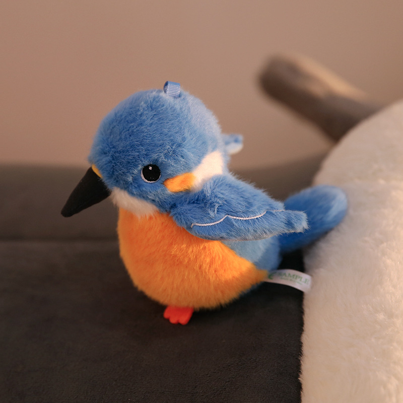 Stand shoulder doll-kingfisher