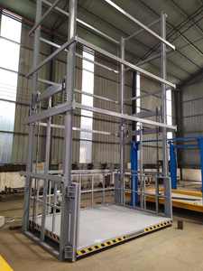 1 Ton 1.5 Ton 2 Ton Electric Cargo Lift Platform Hydraulic Work Lift Freight Goods <b>Elevator</b> Optimized for Warehouse Freight - Product Image 4