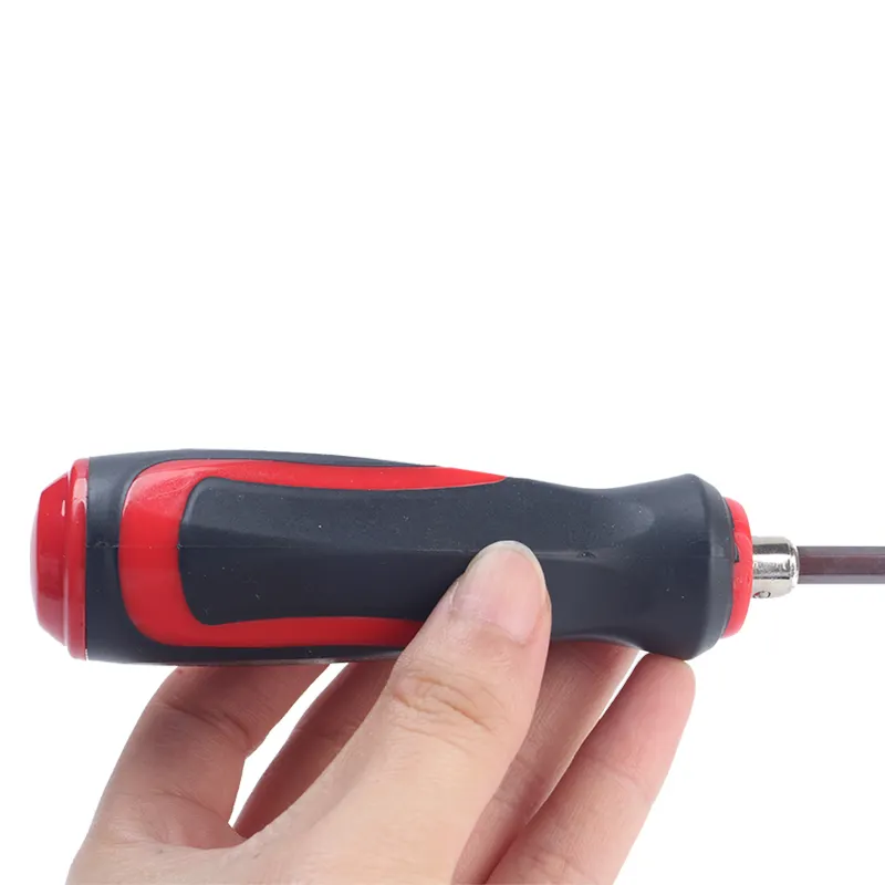 DEWEN China Factory Chrome Vanadium Steel Screwdriver With Tpr Handle Heavy Duty Screwdriver For Home Or Industrial Use.