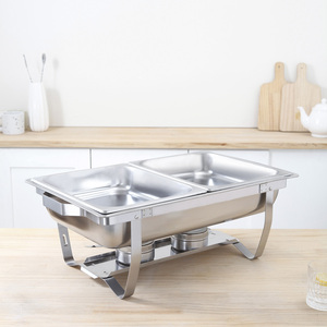 Réchaud à buffet multifonction en acier inoxydable, chauffe-plats pour buffet, design détachable pour restaurant - Product Image 4