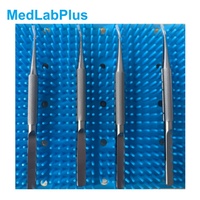 Micro-pinces pour greffe de cheveux, extraction et implantation des follicules capillaires, pinces en acier inoxydable, ensemble de 4 pièces, pince réglable