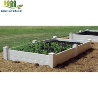 Bacs à légumes surélevés en vinyle robuste - Parfaits pour les petits espaces, jardinage urbain, prix abordable