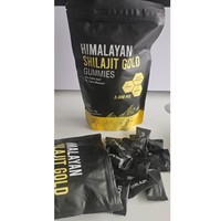 Gummies de Shilajit de l'Himalaya à Marque Blanche : Améliorent l'Énergie et la Santé Cardiaque – Suppléments Herbales 100% Naturels pour Adultes