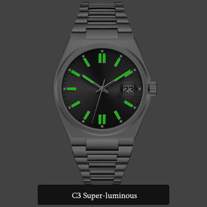 <span class=keywords><strong>Reloj</strong></span> de Pulsera de Lujo para Hombre, con Movimiento Japonés OEM, Caja de Acero Inoxidable, Resistente al Agua 5 ATM, con Logotipo Personalizado - Product Image 6