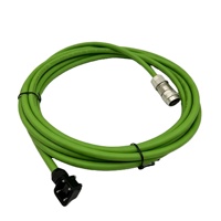 Cable de Codificación OBD2 RJ45 ENET Amarillo y Rojo para Automoción, Cable de Programación Automotriz con Longitud y Asignación de Pines Personalizables, Venta al Por Mayor