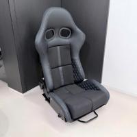 Siège sport RECARO Pole Position pour voitures de course General Motors, cadre stable en fibre de verre brillante et carbone, pour voitures modifiées