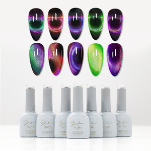 Kit de vernis gel œil de chat magnétique 9D coréen 10ml haute pigmentation pour salon, fournitures professionnelles, <span class=keywords><strong>prix</strong></span> fabricant bas - Product Image 1