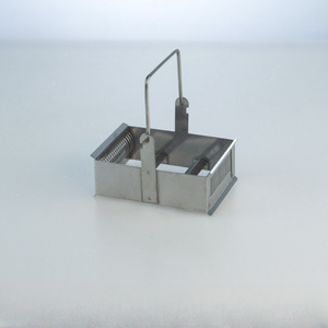 하이 퀄리티 20 30 60 PC 스테인레스 스틸 현미경 슬라이드 염색 랙 - Product Image 3