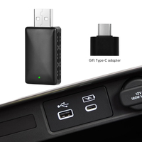 Carplay Nirkabel 2-in-1 Baru Android Auto 5.0 WiFi BT 5.4 1080P untuk IOS Android Stereo Mobil GPS Navigasi
