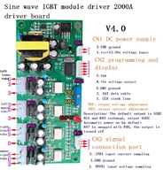 Module de commande IGBT à onde sinusoïdale pure haute puissance, carte de commande 2000A, module de puissance IGBT de haute qualité