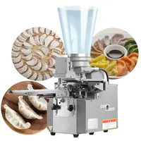 Machine à raviolis entièrement automatique, machine commerciale intégrée pour la fabrication et le remplissage de raviolis, empanadas, samosas et gyozas
