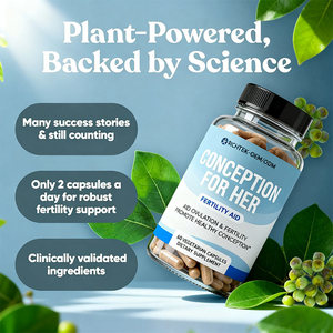 Nieuwe Aankomst Privite Label Ovulatie En Vruchtbaarheid Hulp Vegetarische Capsules Gezondheidszorg Supplement Conceptie Voor Haar - Product Image 3