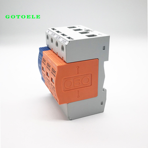 Thiết bị bảo vệ tăng (SPD) V25-B + C 4P Thiết bị tăng loạt bạc điểm nóng trong bán hàng nóng điểm Bạc - Product Image 5