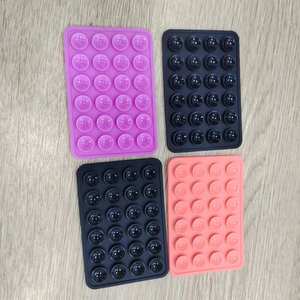 לוגו מותאם אישית כרית יניקה סיליקון לאייפון אייפד מתקן טלפון נייד כוס יניקה מונע החלקה דבק מחזיק טלפון כרית מעמד - Product Image 6