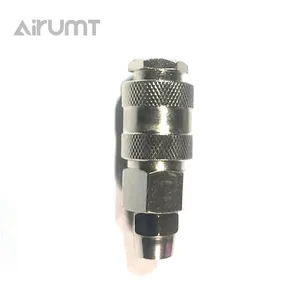 Europe type 3 in 1 Female joint Adapter Compressed Air Quick Coupling Coupler Pneumatic Fitting