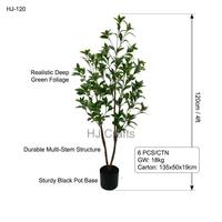 Árbol Artificial de Pieris Japonica de 1.2m (4 pies), Planta Artificial de Andromeda Japonesa, Ecológica y de Lujo para Interiores, Hogar, Oficina, Hotel, Venta al Por Mayor