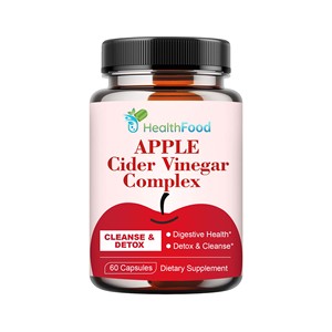 Cápsulas de Vinagre de Sidra de Manzana OEM, Fórmula Detox de Acción Rápida para la Pérdida de Peso, Supresor del Apetito, Suplementos Herbales - Product Image 1