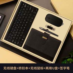 Agenda d'entreprise personnalisé 2025, couverture rigide en cuir, 100 feuilles, reliure thermique à spirale, pour coffrets cadeaux de Noël - Product Image 2