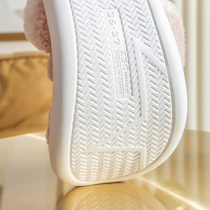 Thick Sole <b>Christmas</b> Deer <b>Slippers</b> <b>Women</b> Men Indoor Warm <b>Slipper</b> Soft Plush Home Floor Lovers Winter Floor Shoes - Product Image 5