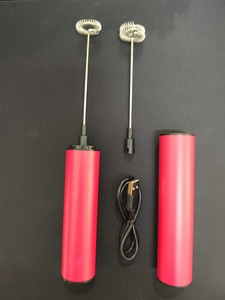 Espumador de Leche Eléctrico de Acero Inoxidable, Batidora de Café Portátil Recargable, Batidor de Huevos - Product Image 5