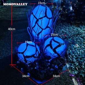Momovalley 2026 - Estatua de Huevo de Dinosaurio de Tamaño Real para Interiores y Exteriores, Iluminación Decorativa para Parques Temáticos, Bosque Mágico, Iluminación Decorativa - Product Image 5