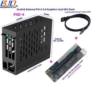 Dock Kartu Grafis Eksternal Oculink SFF-8612, Adaptor PCI-E 4.0 4X, Kartu GPU GEN4 untuk Laptop, Mendukung PSU FLEX 1U Kecil - Product Image 1