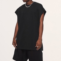 Camiseta sin Mangas Personalizada con Logotipo 305G, Camiseta de Algodón para Hombre