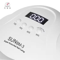 Promotion : Lampe UV LED SUN BM-3 120W pour Ongles, 36 LED, Séchoir Professionnel pour Manucure et Gel, Idéal pour Salons de Beauté