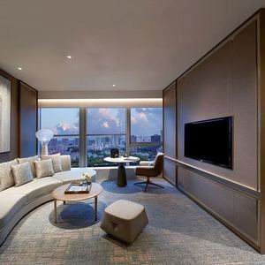 Muebles de Hotel, Camas, Diseño Nuevo, Soporte para TV, Mueble para TV, Mueble Moderno, Chimenea, Madera Contrachapada de Lujo, Ecológico, Resistente al Agua - Product Image 2