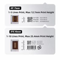 Mini-imprimante jet d'encre TIJ pour ligne de production, codeur jet d'encre pour date d'expiration, prix et codes de traçabilité
