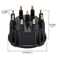 Kit capuchon et rotor de distributeur pour moteurs V-8 marinisés avec allumages Thunderbolt IV & V HEI 5.0 5.7 7.4 8.2 805759Q3