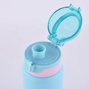 Flacon à vide moderne isolé en acier inoxydable <span class=keywords><strong>sans</strong></span> BPA de 600ml avec grande capacité pour logo personnalisé d'eau chaude et froide - Product Image 3