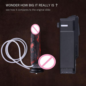 <span class=keywords><strong>Hismith</strong></span> Consolador Cumming de 8,3 "y aplicador de lubricante controlado por aplicación Consoladores eyaculantes de longitud insertable de 6,35" con sistema Kliclok - Product Image 4