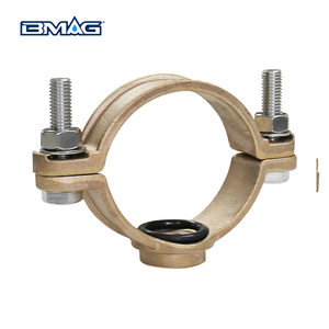 Bmag Tùy Chỉnh Kích Thước BS 1400 Lg2 C83600 Gunmetal Dzr Cơ Thể Tự Khai Thác Đồng Kẹp Yên Ngựa Với Tích Cực Dừng Cho PVC PE GRP AC Ống - Product Image 3