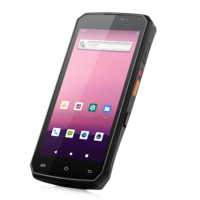 5.5 pouces IP54 RFID NFC LF lecteur batterie remplaçable à chaud industriel Android Portable PDA ordinateur portable