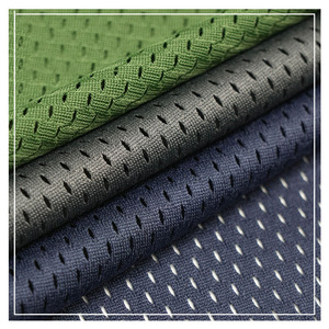 ผ้าถักตาข่ายโพลีเอสเตอร์ 100% แบบแห้งเร็ว 210GSM สำหรับเสื้อครอปอเมริกันฟุตบอลสำหรับผู้หญิงในวันแข่งขันของวิทยาลัย - Product Image 3