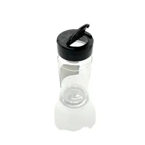 1 Oz/ 2 Oz /3 Oz Empty Clear Plastic Spice Bottle Seasoning Shaker Plastic Herbs Powder Jar Food Grade Salt Plastic Jar