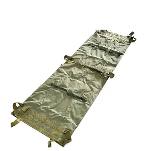 Medical Patient Stretcher Trolley Portable Folding Emergency Rescue Carry Sheet Soft Carpet Stretcher