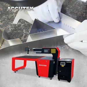 Accutek at300w đầu Đăng Laser Hàn quảng cáo công ty thư ký Laser thợ hàn Yag thư kênh Máy hàn laser