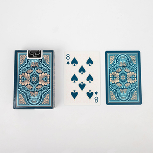 Venta al por mayor Customs Mark Cards 30 Silk Set <span class=keywords><strong>Doble</strong></span> <span class=keywords><strong>par</strong></span> PVC Póker de plástico impermeable para juegos de adultos - Product Image 4