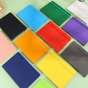 Carnet de notes A5 à couverture rigide de couleur unie pour bureau, étudiants, papeterie, agenda, cadeau, couleur personnalisée - Product Image 2
