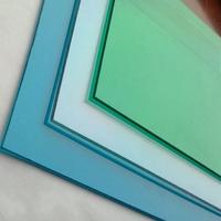 Plaque solide en polycarbonate épaisse et résistante, transparente, protégée contre les UV, haute résistance aux chocs, résistante à l'usure, pour garde-corps d'escalier et toiture