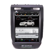 Pantalla Táctil Vertical Tesla de 12.1 Pulgadas, Reproductor de DVD Android para Automóvil con GPS para Ford F150 2014-2015, Radio, Navegación, Multimedia, Reproductor de Video para Automóvil, Monitor de DVD