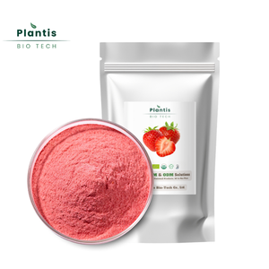 उच्च गुणवत्ता वाले फ्रीज सूखे स्ट्रॉबेरी कार्बनिक तत्काल सुपरफूड एफड स्ट्रॉबेरी फल पाउडर - Product Image 2
