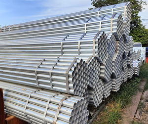 Directement prêt, entièrement galvanisé, pré-plié (90 °/forme en U), systèmes CVC de plomberie rainurés perforés à bride, tuyaux en acier soudés ERW - Product Image 5