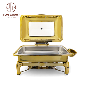 Venta al por mayor Económico de acero inoxidable Rectangular calentador de alimentos de calidad Catering Restaurante Buffet Set para Hoteles <span class=keywords><strong>Restaurantes</strong></span> Bueno - Product Image 2